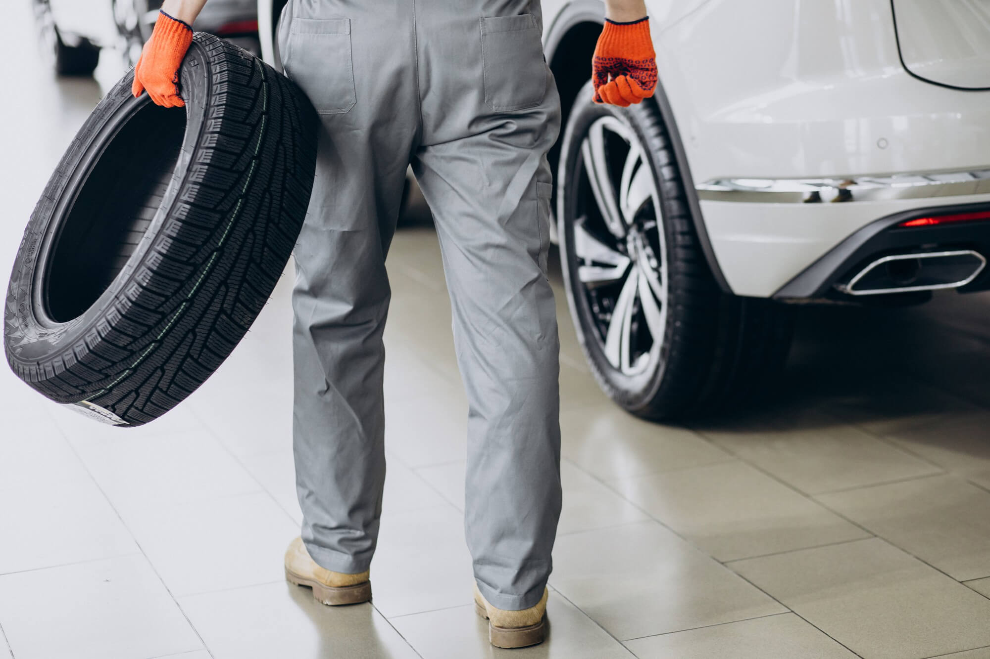Wheels and tire in Brooklyn